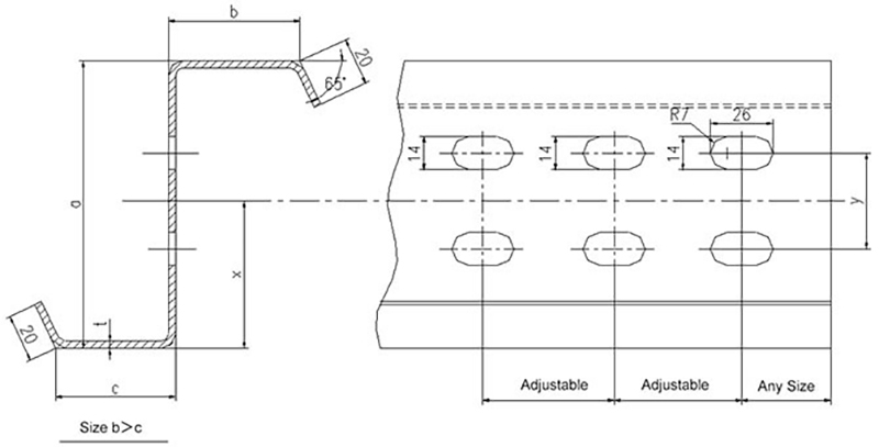 Máquina formadora de perfiles Z